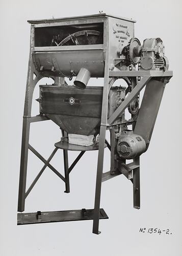 Photograph - Schumacher Mill Furnishing Works, 'No. 10 Mixer & Sifter', Port Melbourne, Victoria, circa 1940s