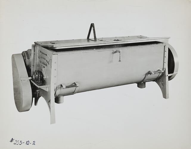 Photograph - Schumacher Mill Furnishing Works, Mixing Equipment, Port Melbourne, Victoria, circa 1940s