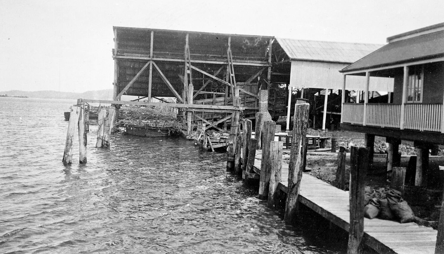 Negative CSR Refinery, Harwood Island, New South Wales, 1934