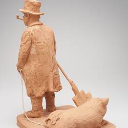 Sculpture - 'The Prize Pig', Mr. Leon Wolowski, Clay, 1984