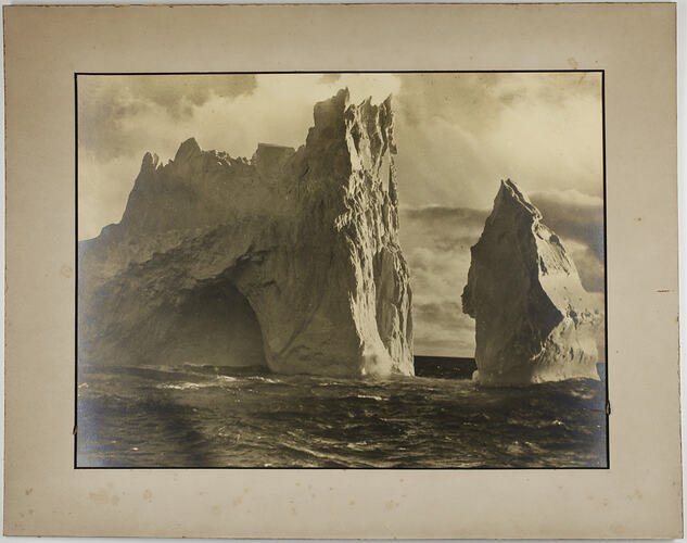Photograph - Iceberg Near Enderby Land, Antarctica, Frank Hurley, 1929-1930