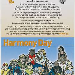 Calendar - Harmony Day, Department of Immigration, 2004