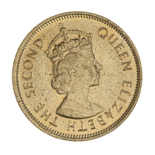 Coin - 10 Cents, Hong Kong, 1979