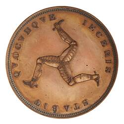 Proof Coin - 1 Penny, Isle of Man, 1859
