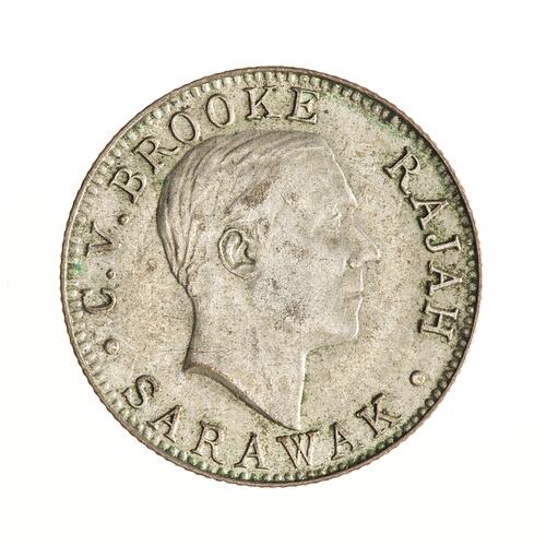 Coin - 10 Cents, Sarawak, 1920