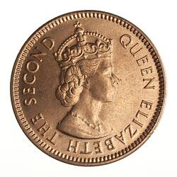 Coin - 1 Cent, Mauritius, 1971