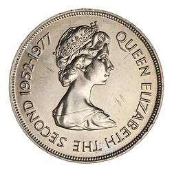 Coin - 25 Pence, Silver Jubilee of Queen Elizabeth II, Tristan da Cunha, St Helena, 1977