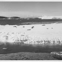 Photograph - Antarctic view, exact location unknown, 1960