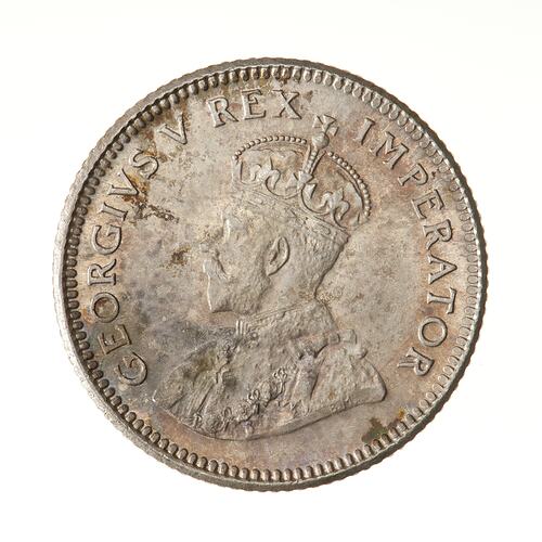 Coin - 6 Pence, South Africa, 1936