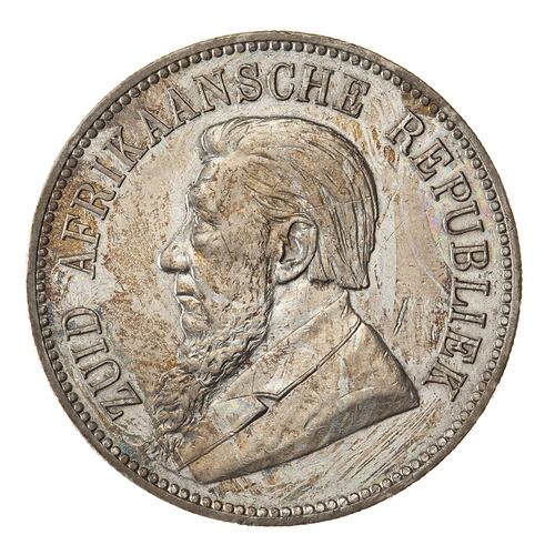 Coin - 5 Shillings, South Africa, 1892