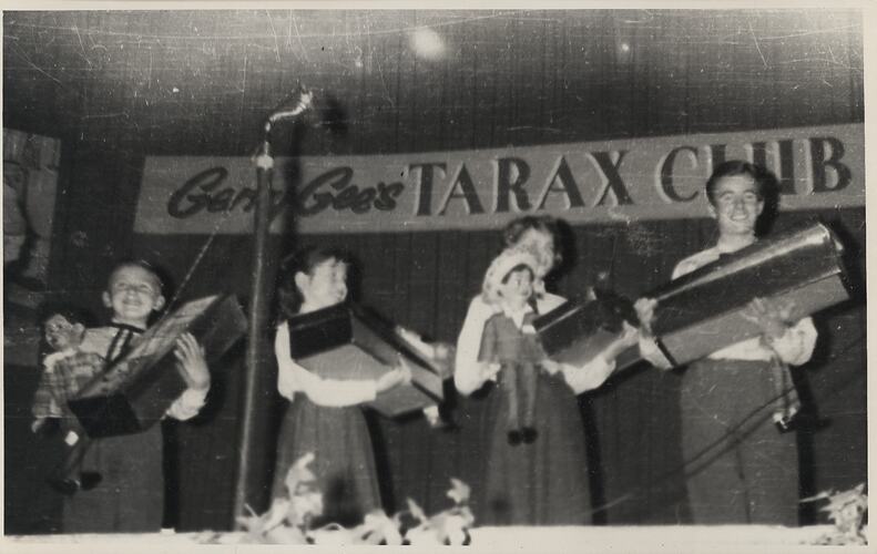 Photograph - Gerry Gee's Tarax Club Show, Victoria, Australia, circa 1957 - 1969