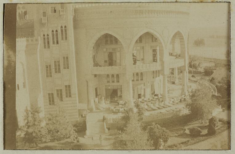 Photograph - Heliopolis Palace Hotel Rotunda, Cairo, Egypt, 1914-1918