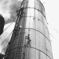 Negative - Funnel of the SS Nestor, 1947-1948