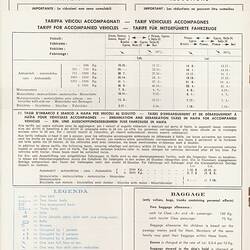Book - MS Messapia & MS Enotria, Adriatica Venezia, 1964