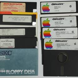 Floppy Disks - Androbot, Robot, Topo, circa 1984