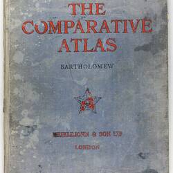 Book - 'The Comparative Atlas', Meiklejohn & Son Ltd, circa 1940s