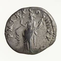 Coin - Denarius, Emperor Trajan, Ancient Roman Empire, 101-102 AD