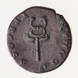 Coin - Denarius, Emperor Vespasian, Ancient Roman Empire, 74 AD