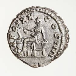 Coin - Denarius, Emperor Antoninus Pius, Ancient Roman Empire, 156-157 AD