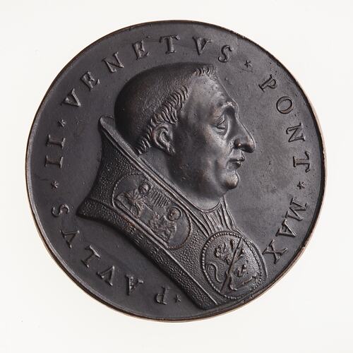 Electrotype Medal Replica - Pope Paul II