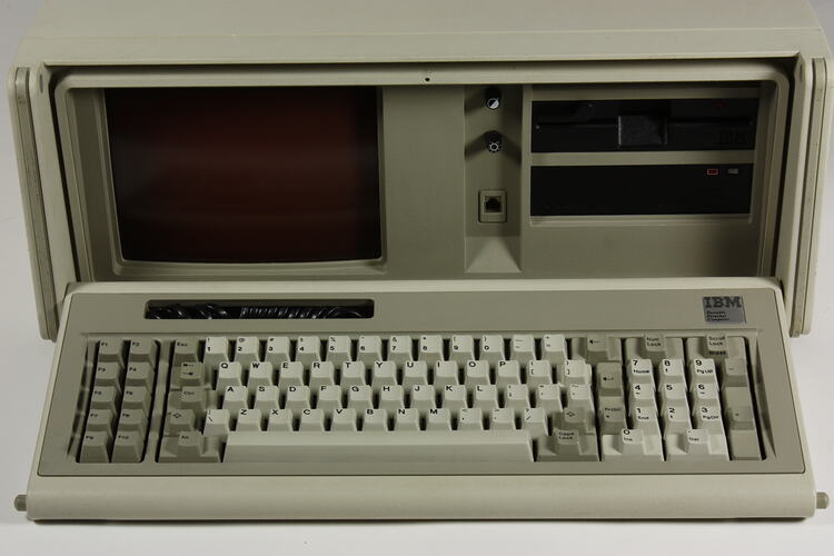 Portable Computer - IBM, Model 5155, 'Qubie', circa 1984