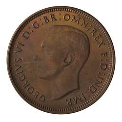 Round bronze coin.