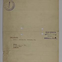 Publicity Leaflet - Accles & Pollock Ltd, Steel Products circa 1950