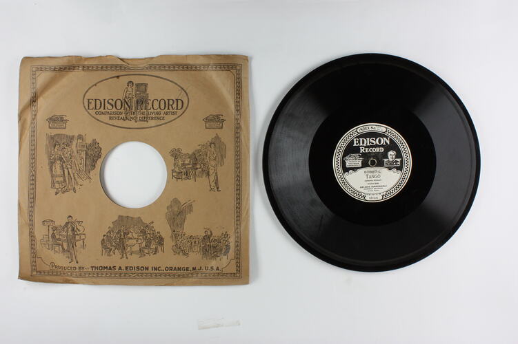 Disc Recording - Edison, Double-Sided, 'Tango' & ' Serenade', 1927-1929