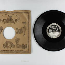 Disc Recording - Edison, Double-Sided, 'Tango' & ' Serenade', 1927-1929