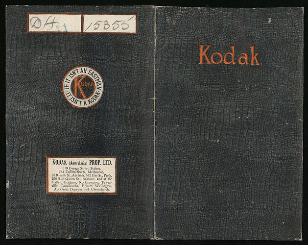 Kodak photographic envelope.