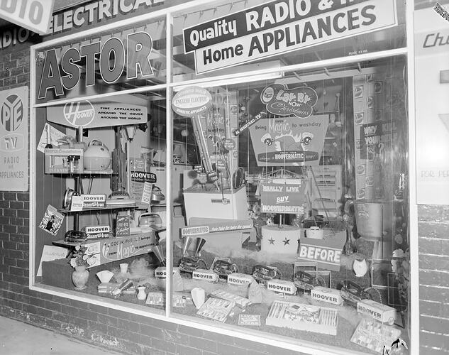 M.A. Gibson Ltd, Display Window, St Albans, Victoria, 29 Oct 1959