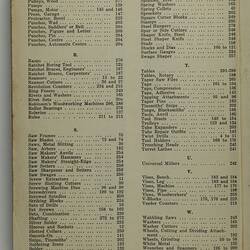 Specific Product Catalogue - Bevan & Edwards Pty Ltd, Engineering Tools circa 1930.