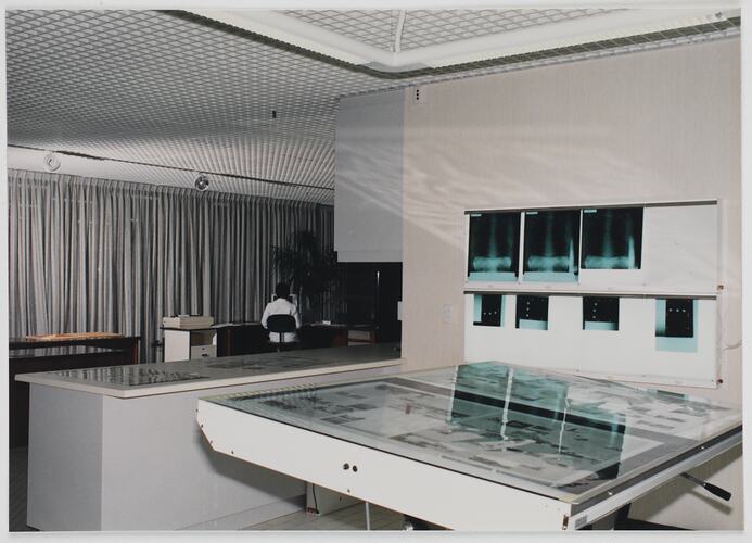 Kodak Australasia Pty Ltd, X-Ray Viewing Area, Technical Centre, Coburg, 1986-1987