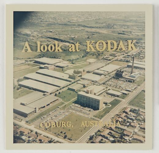 Aerial View of Kodak Coburg, circa 1960s