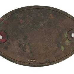Replica Locomotive Builders Plate - East Indian Railway, Jamalpur Works, 1915