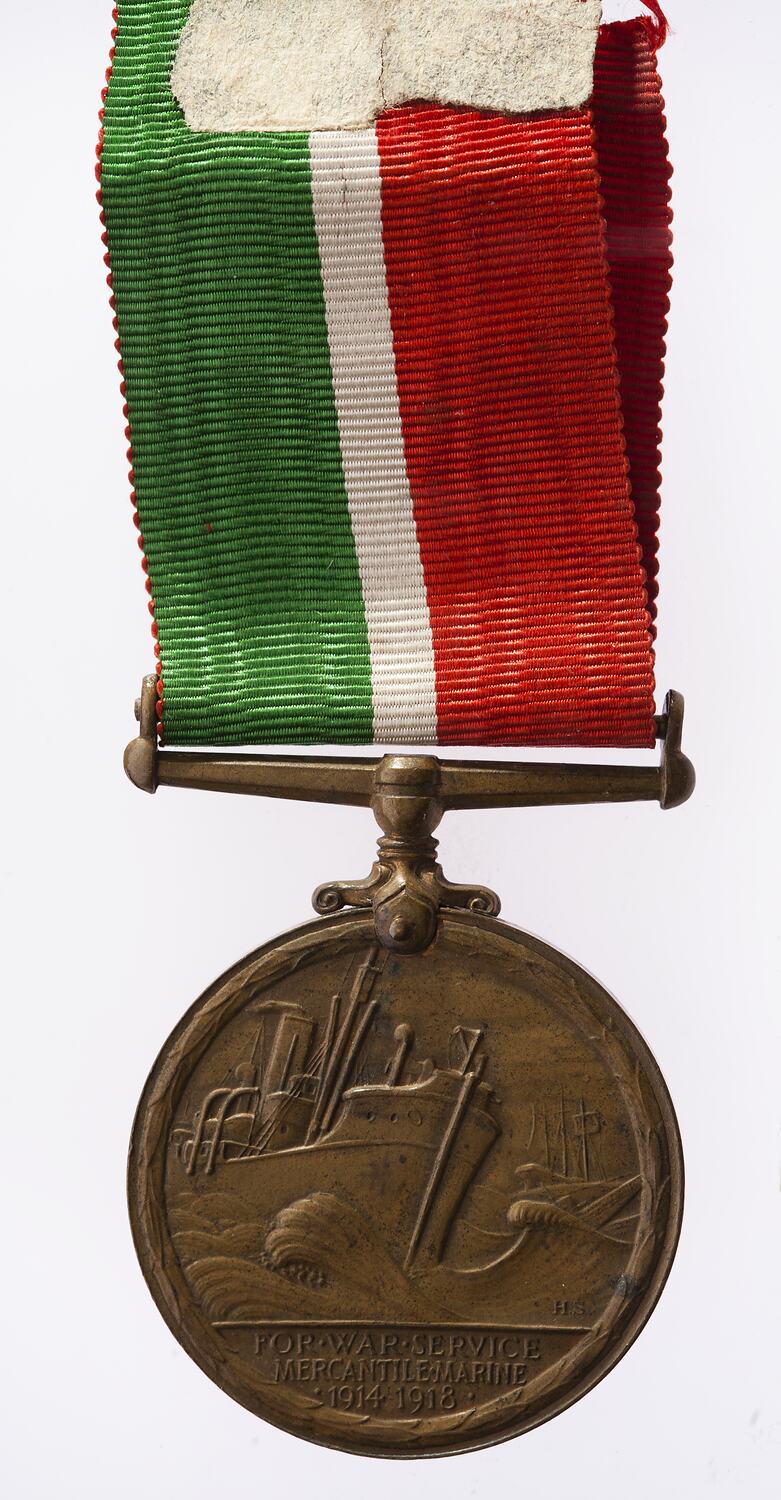 Medal - Mercantile Marine War Medal 1914-1918, Great Britain, 1918