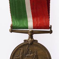Medal - Mercantile Marine War Medal 1914-1918, Great Britain, 1918 - Reverse