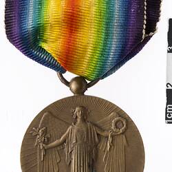 Medal - Victory Medal 1914-1918, Portugal, 1918 - Obverse