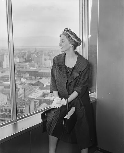 Portrait of an Unknown Woman, ICI Building, Melbourne, Victoria, Feb 1959