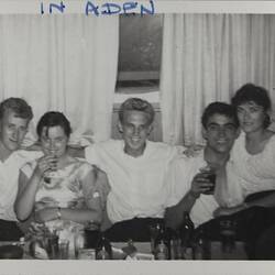 Photograph - Group Image, MV Fairsea, Aden, 1957