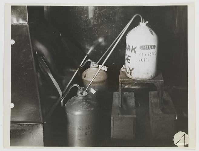 Kodak Australasia Pty Ltd, Siphoning Nitric Acid, Silver Nitrate Dept, Abbotsford, circa 1940s