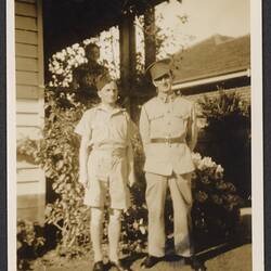 Photograph - McPhee & Baker Families, Glen Iris, circa 1940-44