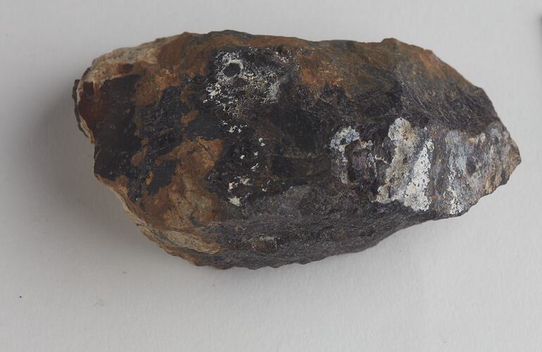 Brown-orange rock.