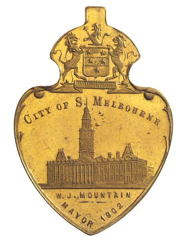 Medal - Edward VII Coronation, City of South Melbourne, 1902 AD