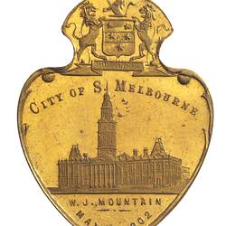 Medal - Edward VII Coronation, City of South Melbourne, 1902 AD