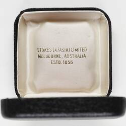 Case - Medal, Great Rawson Handover, Melbourne & Metropolitan Board of Works, Victoria, Australia, 1985