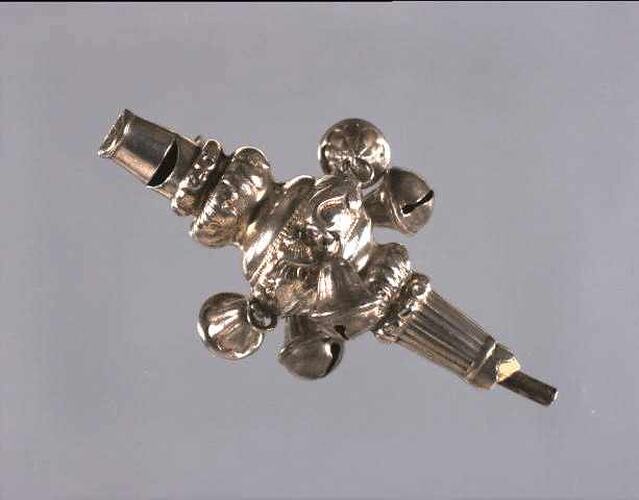 Christening Whistle - Silver