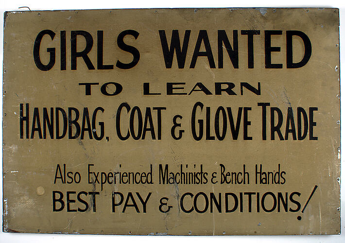 Sign - Girls Wanted to Learn