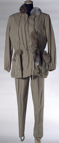 Raincoat and Mittens - Fox Fur
