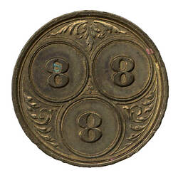 [NU 20211] Medal - Eight Hours Association Victorian Pioneers, Australia, c.1880 (AD) (MEDALS)
